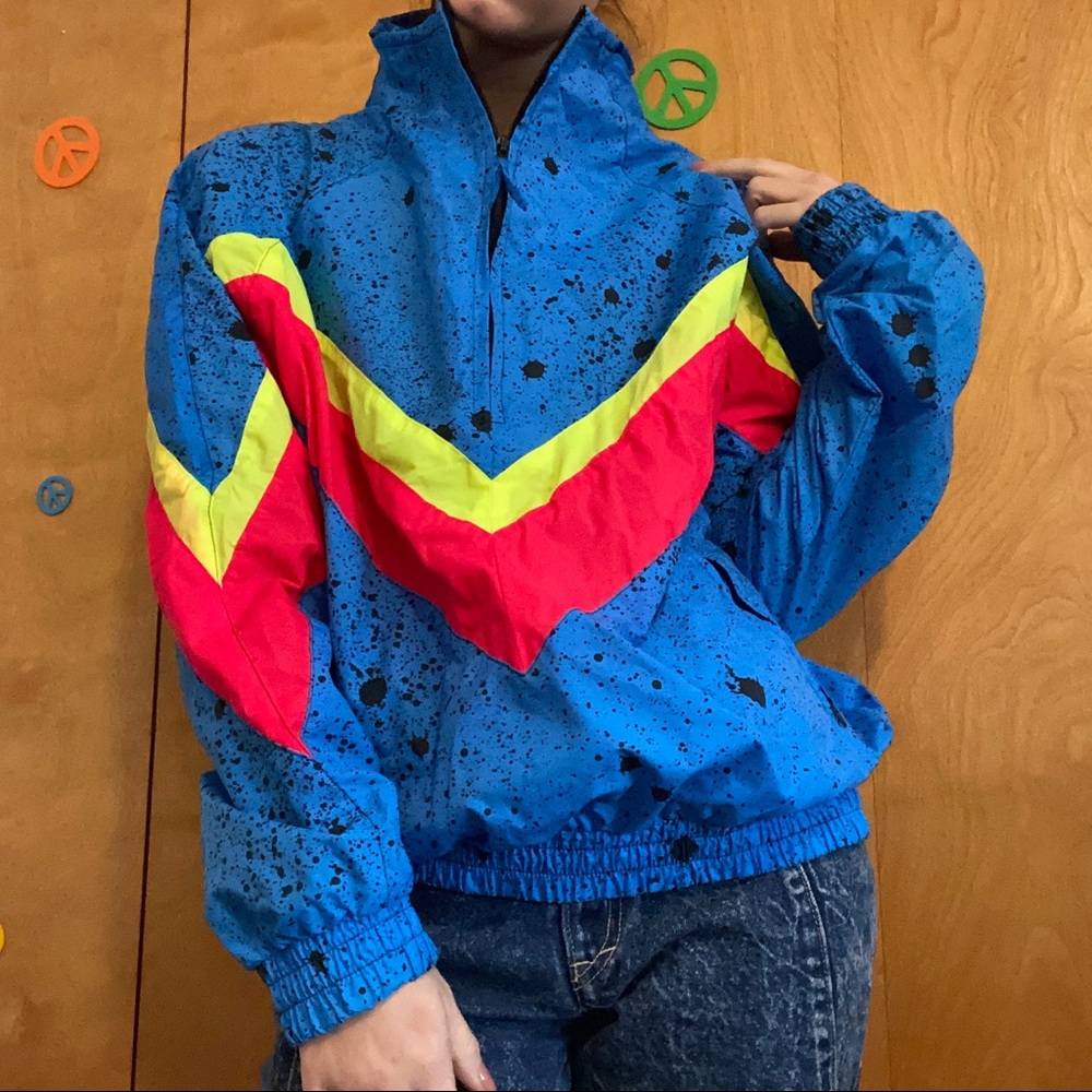 80s nylon jacket